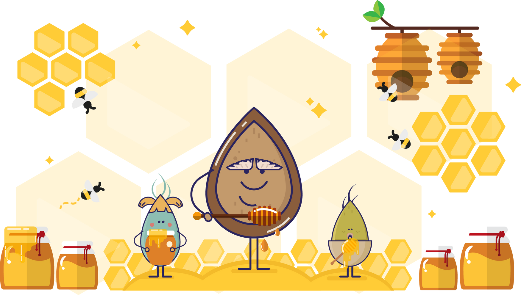 National Pollinator Week! Celebrate Bees with 3 Beneficial Hancock Seed Wildflower Blends!