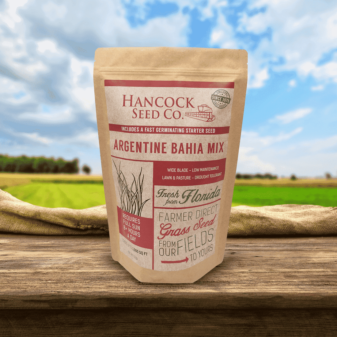 Hancock's Argentine Bahia Fall & Winter Grass Seed Mix