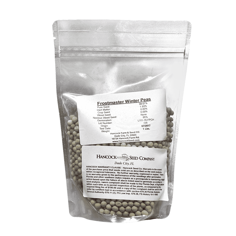 Frost Master Winter Pea Seed