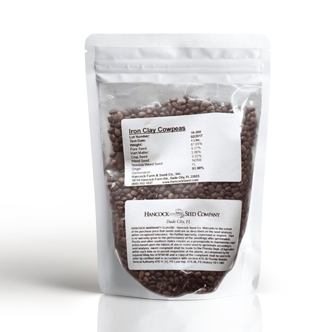 Iron Clay Cow Pea Seed
