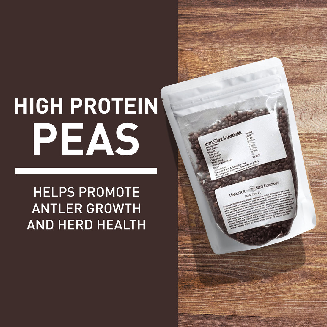 Iron Clay Cow Pea Seed