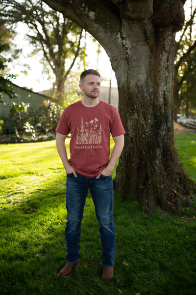 Take a Walk on the Wild(Flower) Side Short Sleeve T-Shirt