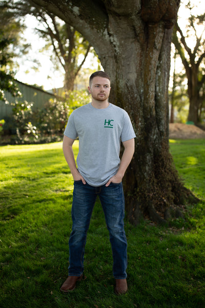 Hancock Cattle Grey Short Sleeve T-Shirt