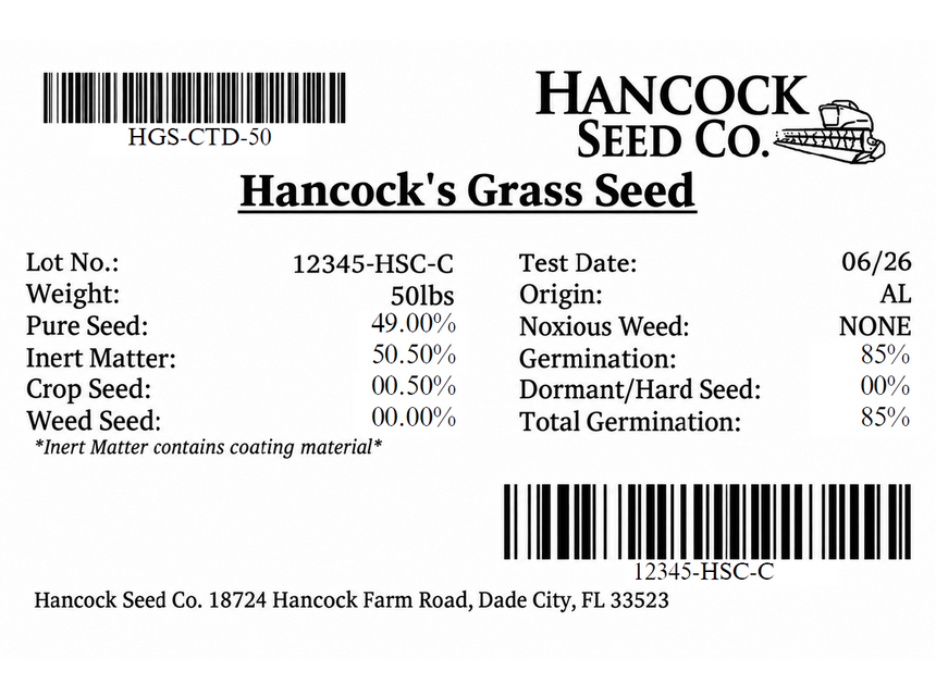 Understanding How to Read a Seed Tag
