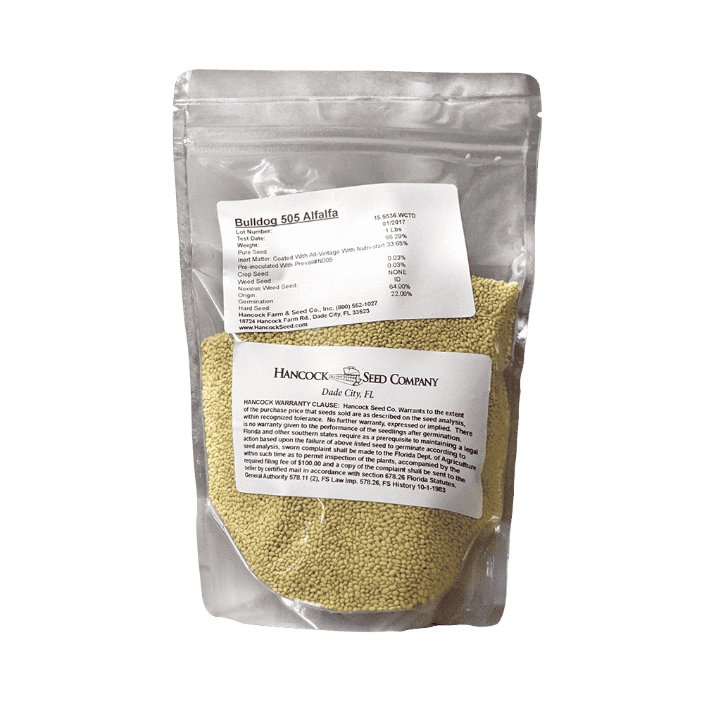 Bulldog 505 Alfalfa Seed