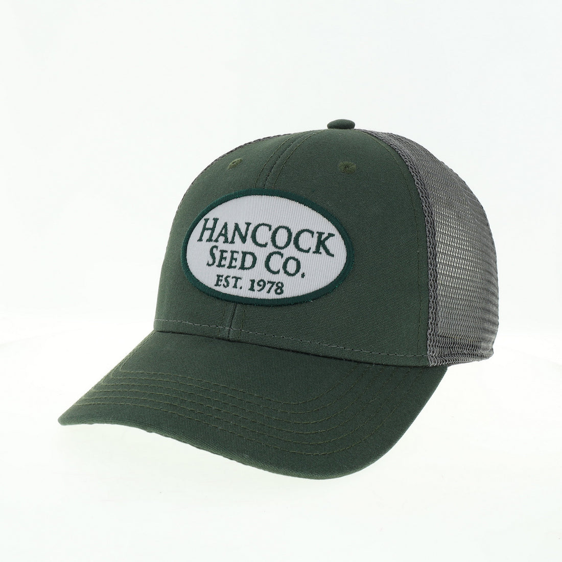 Hancock Roots Hunter Green Truckers Hat