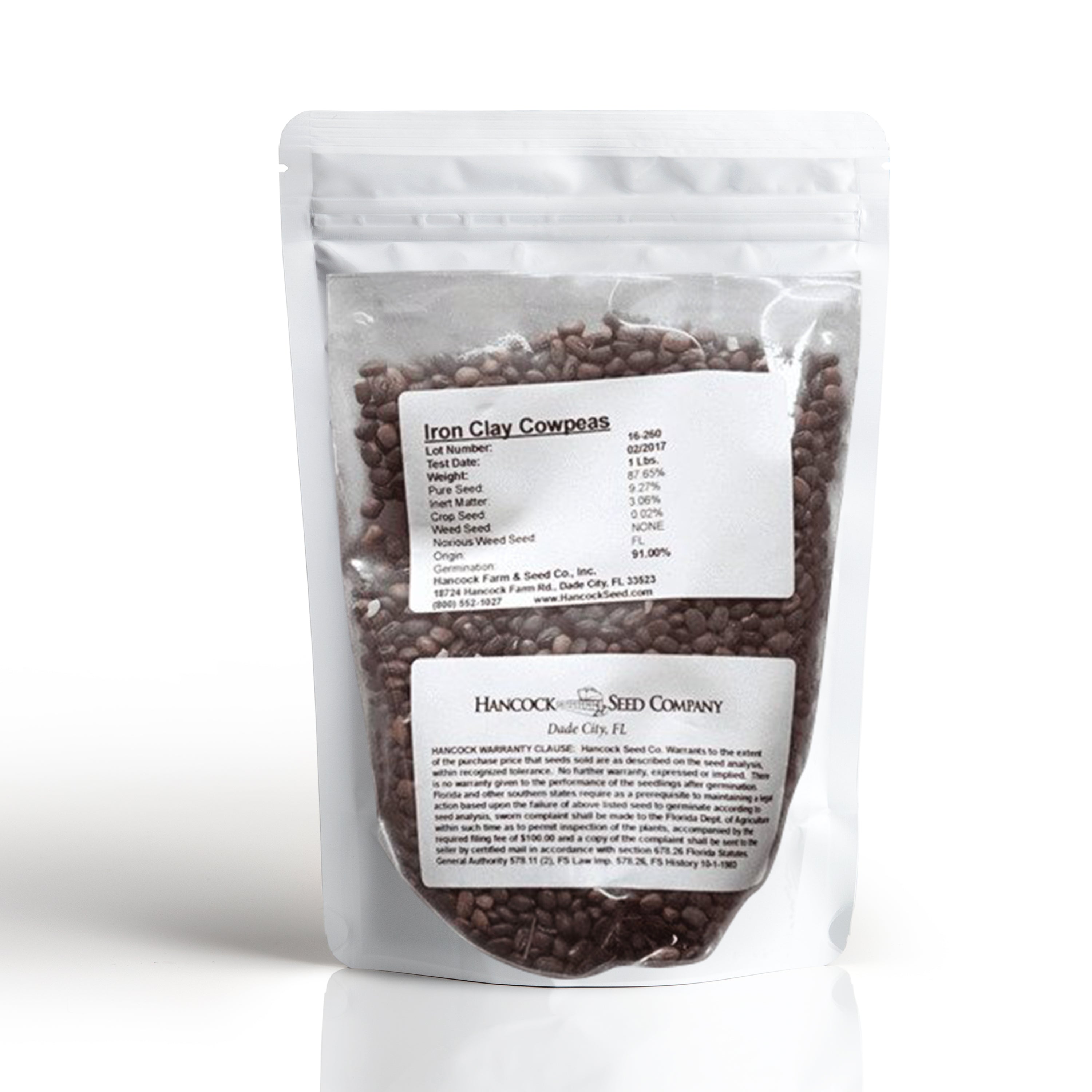 Iron Clay Cow Pea Seed – Hancock Seed
