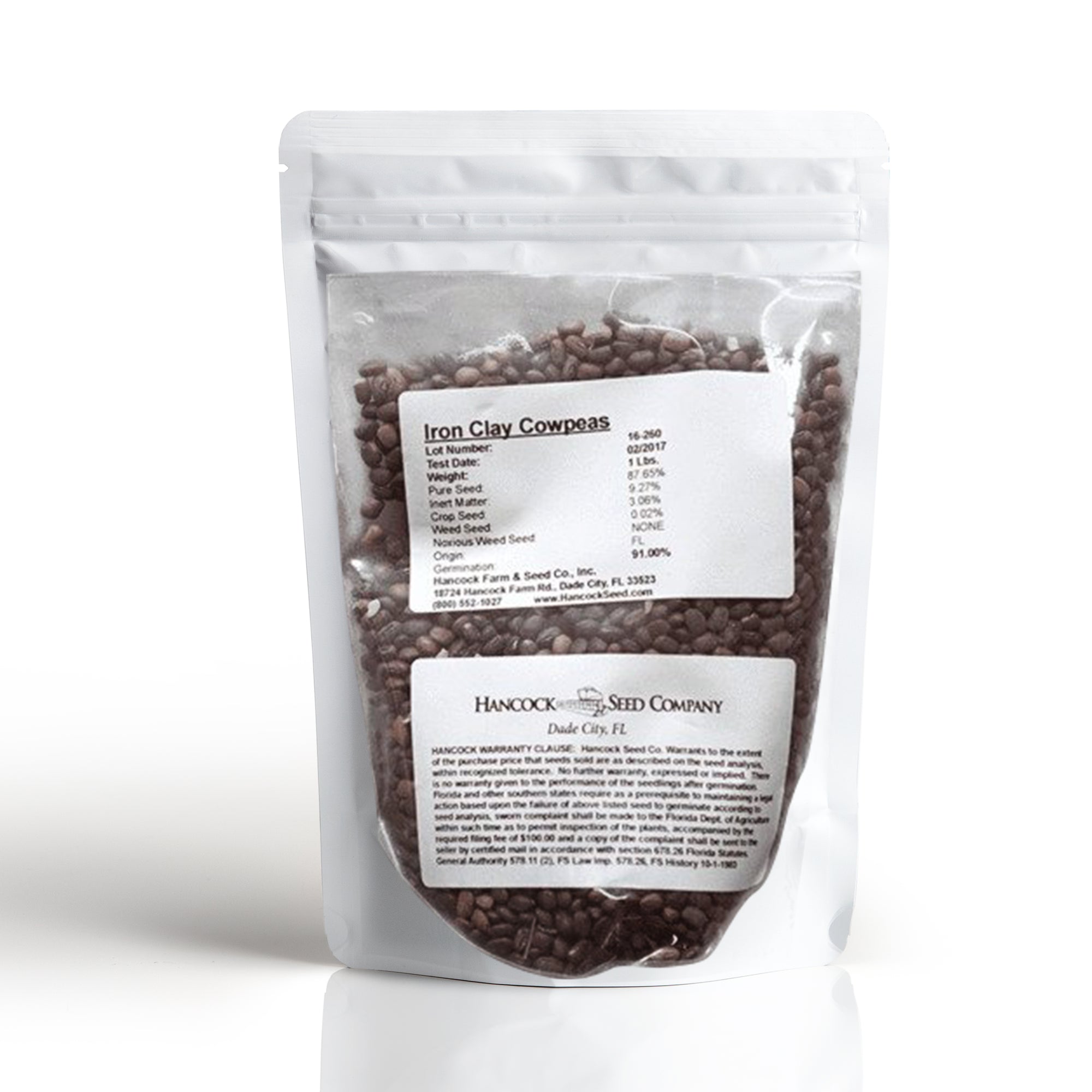 cowpea herbicide Iron Clay Cow Pea Seed – Hancock Seed