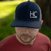 Hancock Cattle Brand Blue Hat