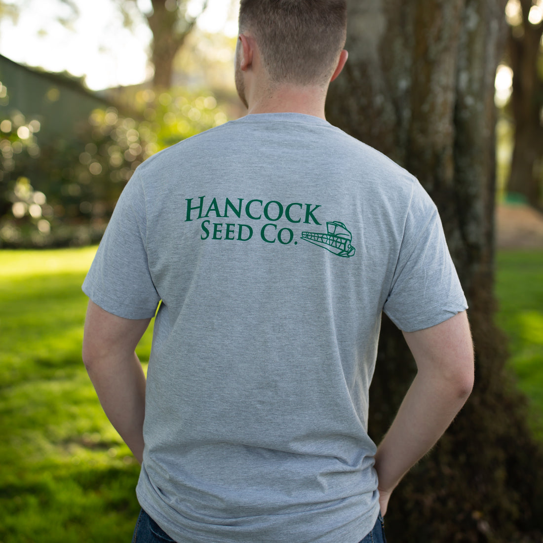 Hancock Cattle Grey Short Sleeve T-Shirt