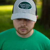 Hancock Roots Snapback Grey Truckers Hat