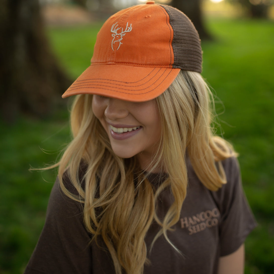 Hancock Wildlife Outlaw Orange Buck Hat