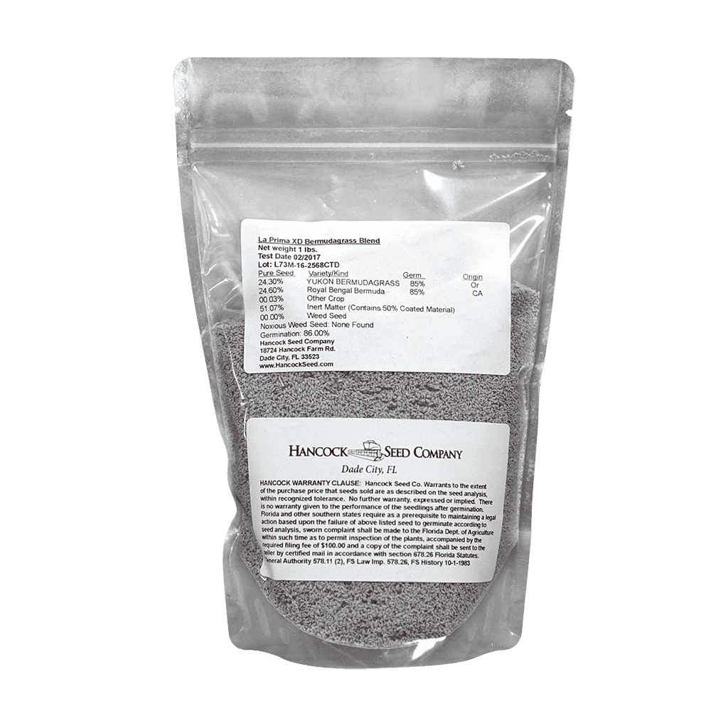 LaPrima XD Bermuda Grass Seed